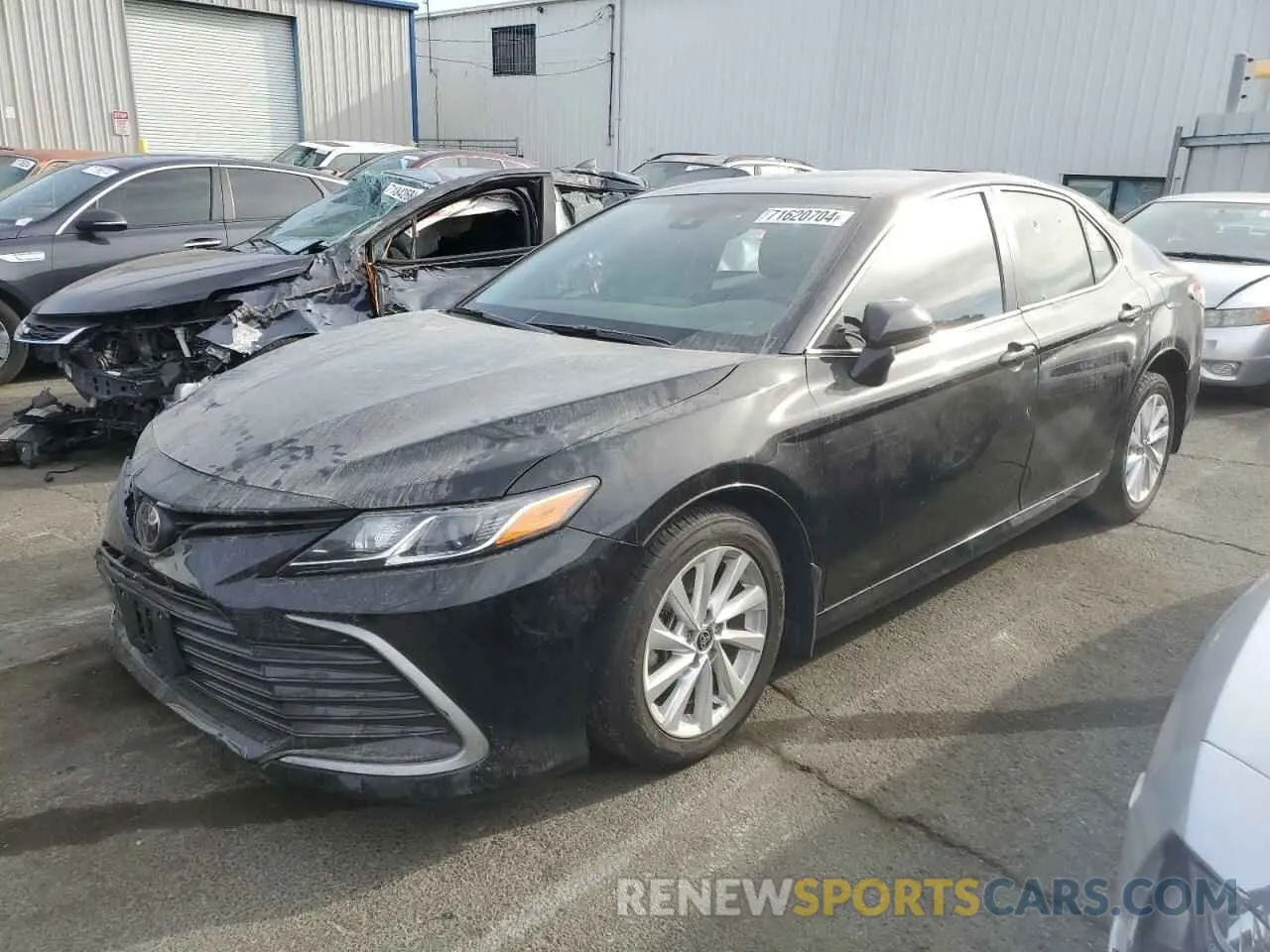 1 Photograph of a damaged car 4T1C11AK8PU134382 TOYOTA CAMRY 2023