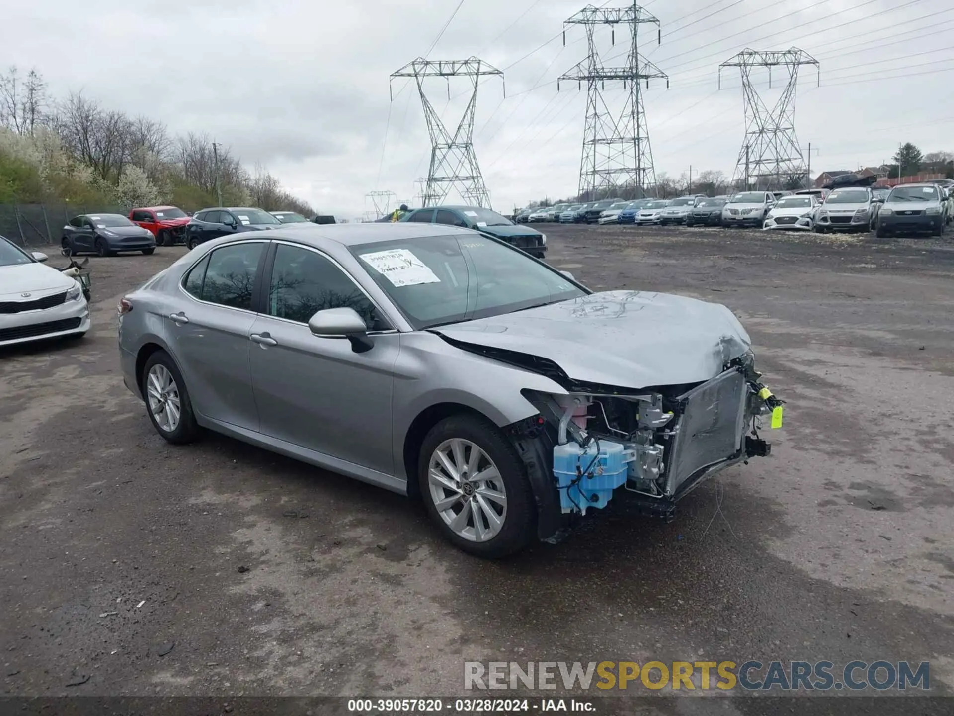 1 Photograph of a damaged car 4T1C11AK8PU728311 TOYOTA CAMRY 2023