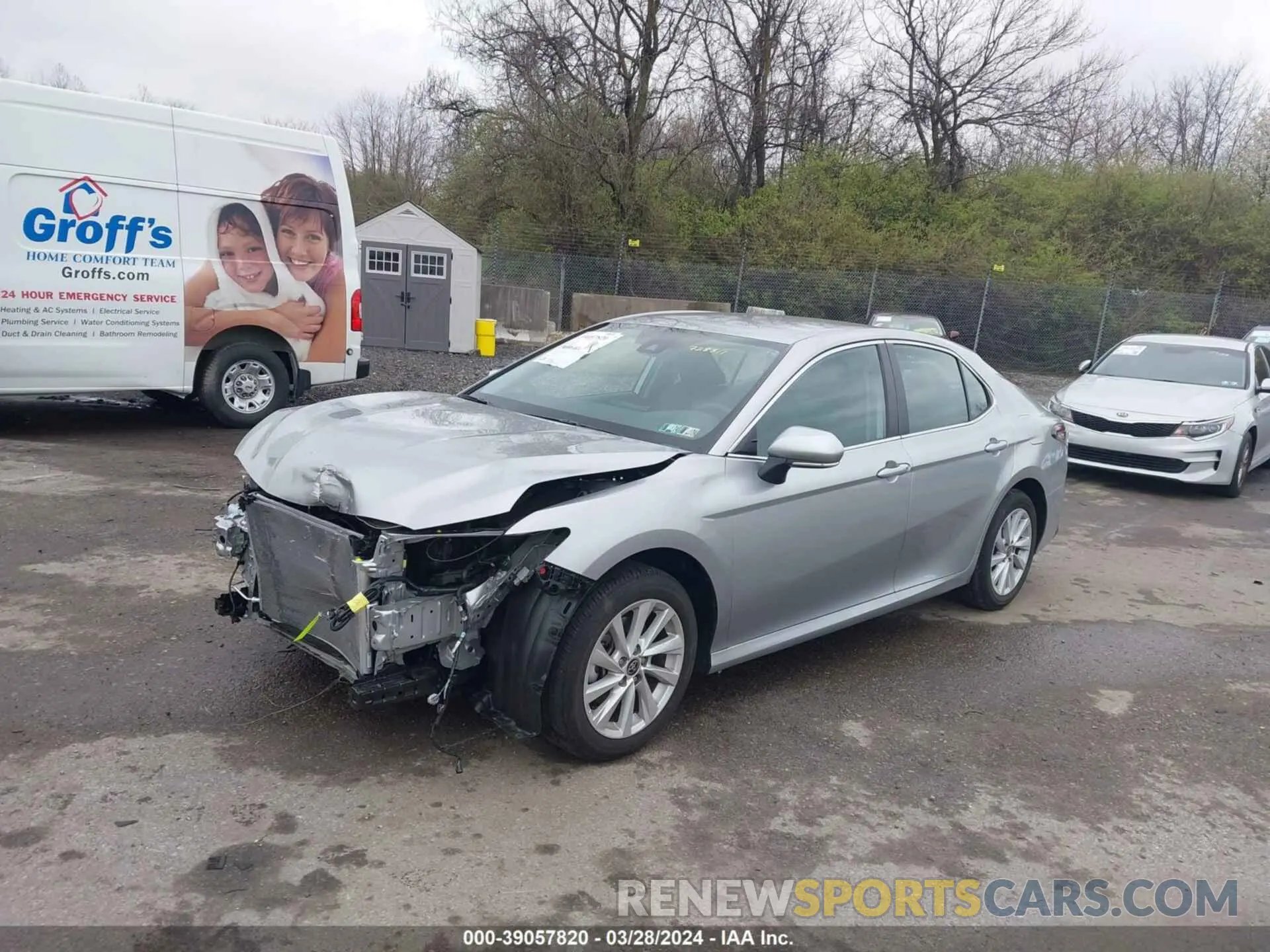2 Photograph of a damaged car 4T1C11AK8PU728311 TOYOTA CAMRY 2023