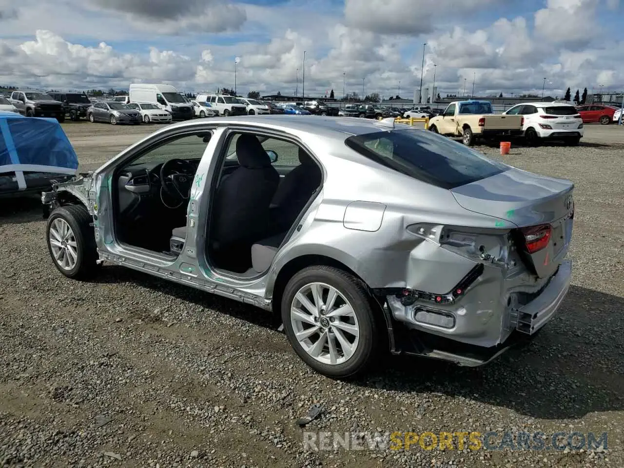 2 Photograph of a damaged car 4T1C11AK9PU813030 TOYOTA CAMRY 2023