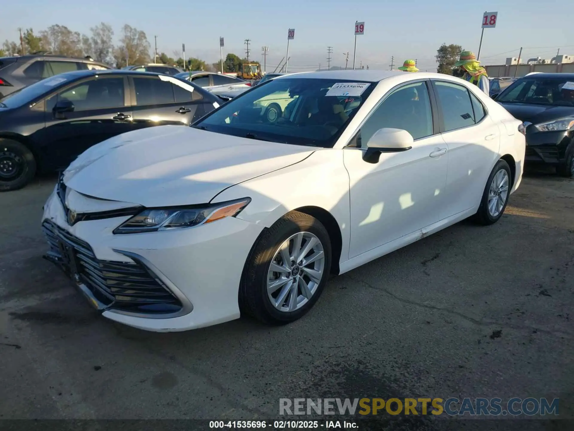 2 Photograph of a damaged car 4T1C11AK9PU815103 TOYOTA CAMRY 2023
