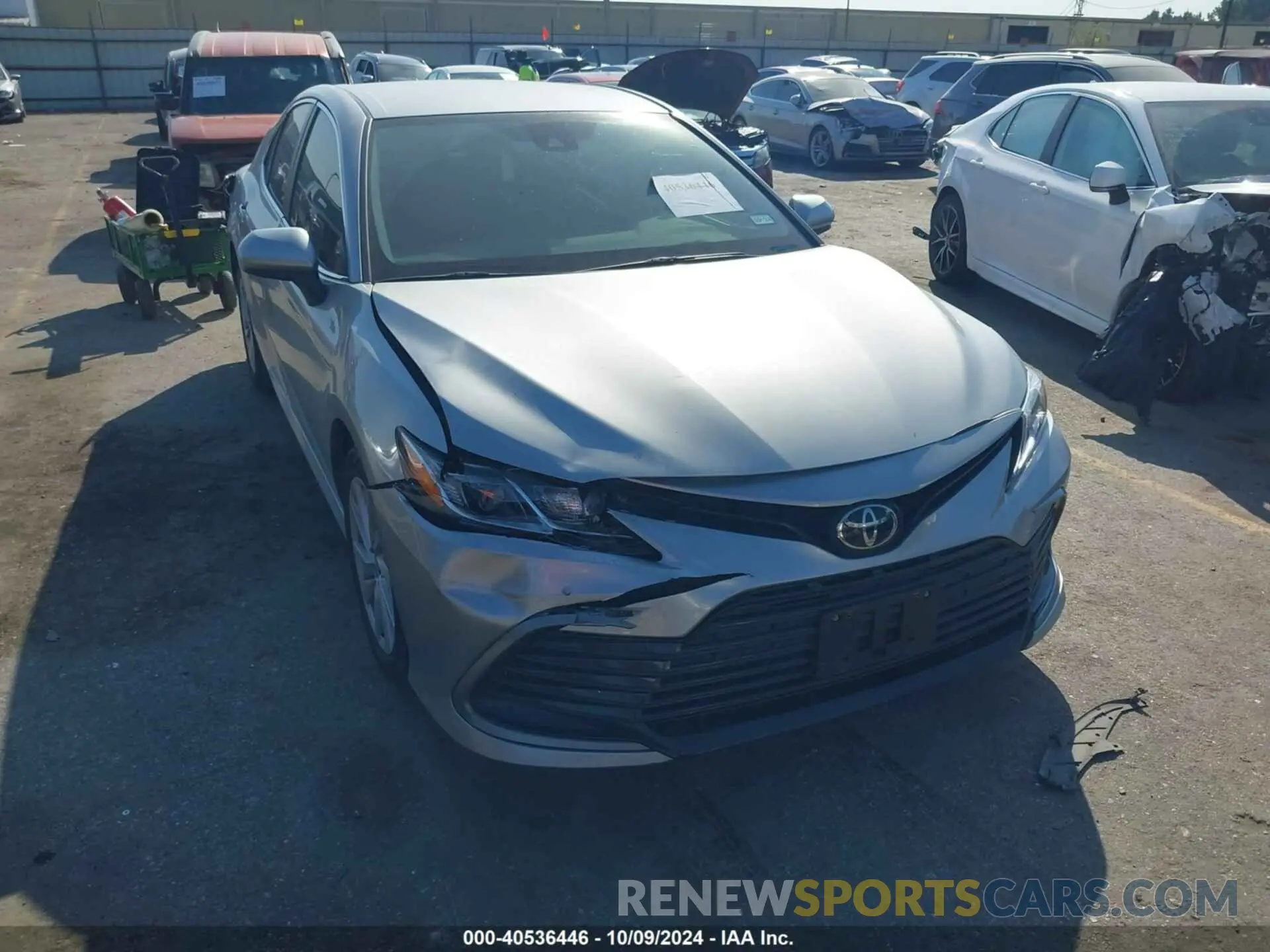 1 Photograph of a damaged car 4T1C11AKXPU097058 TOYOTA CAMRY 2023