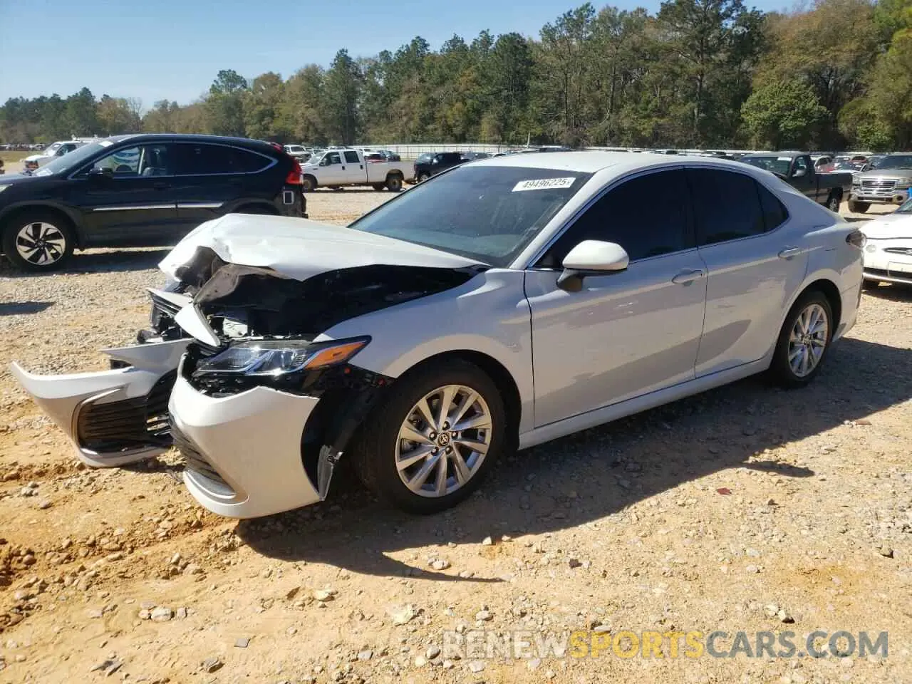 1 Photograph of a damaged car 4T1C11AKXPU136523 TOYOTA CAMRY 2023