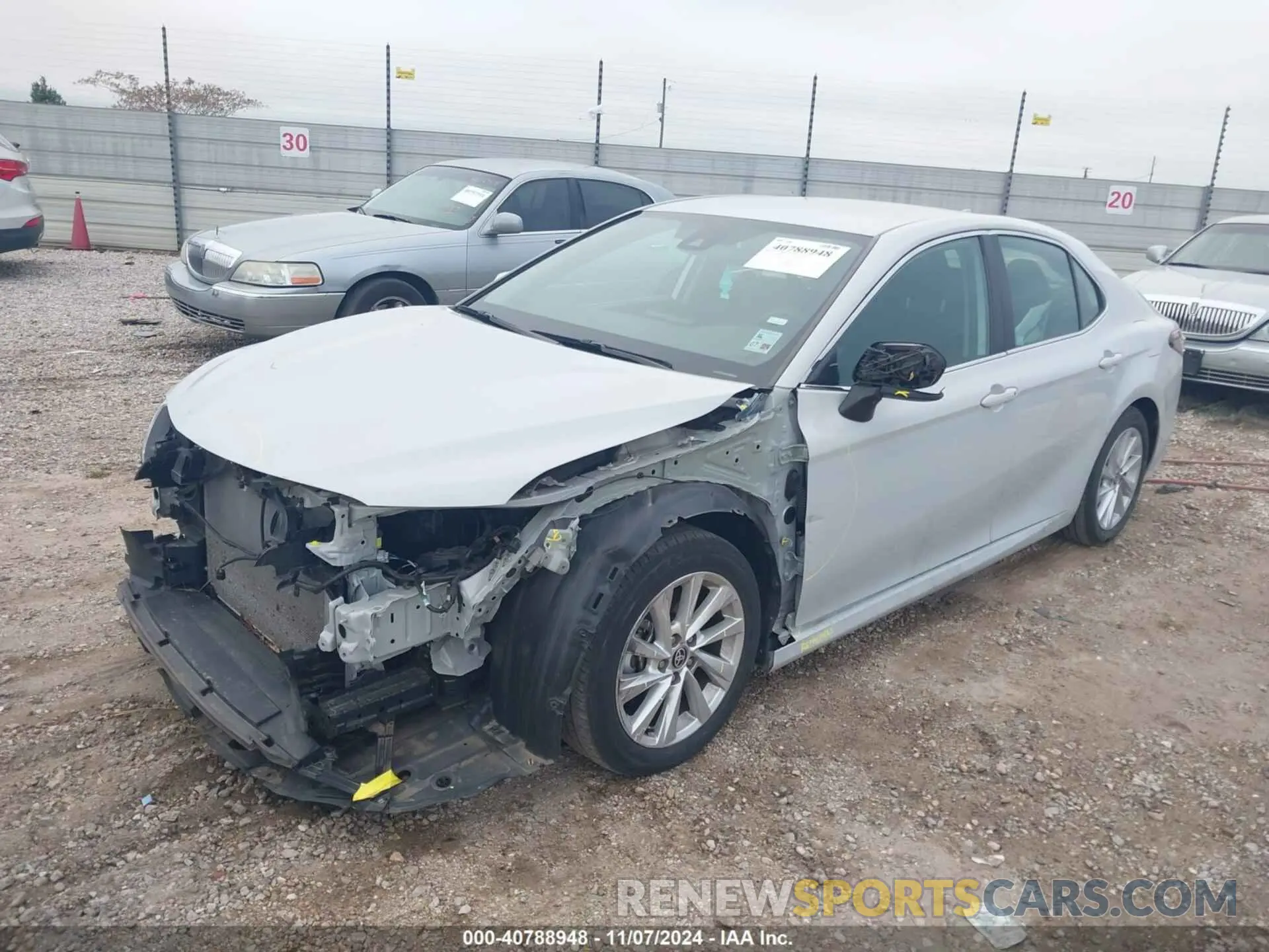 2 Фотография поврежденного автомобиля 4T1C11AKXPU174608 TOYOTA CAMRY 2023