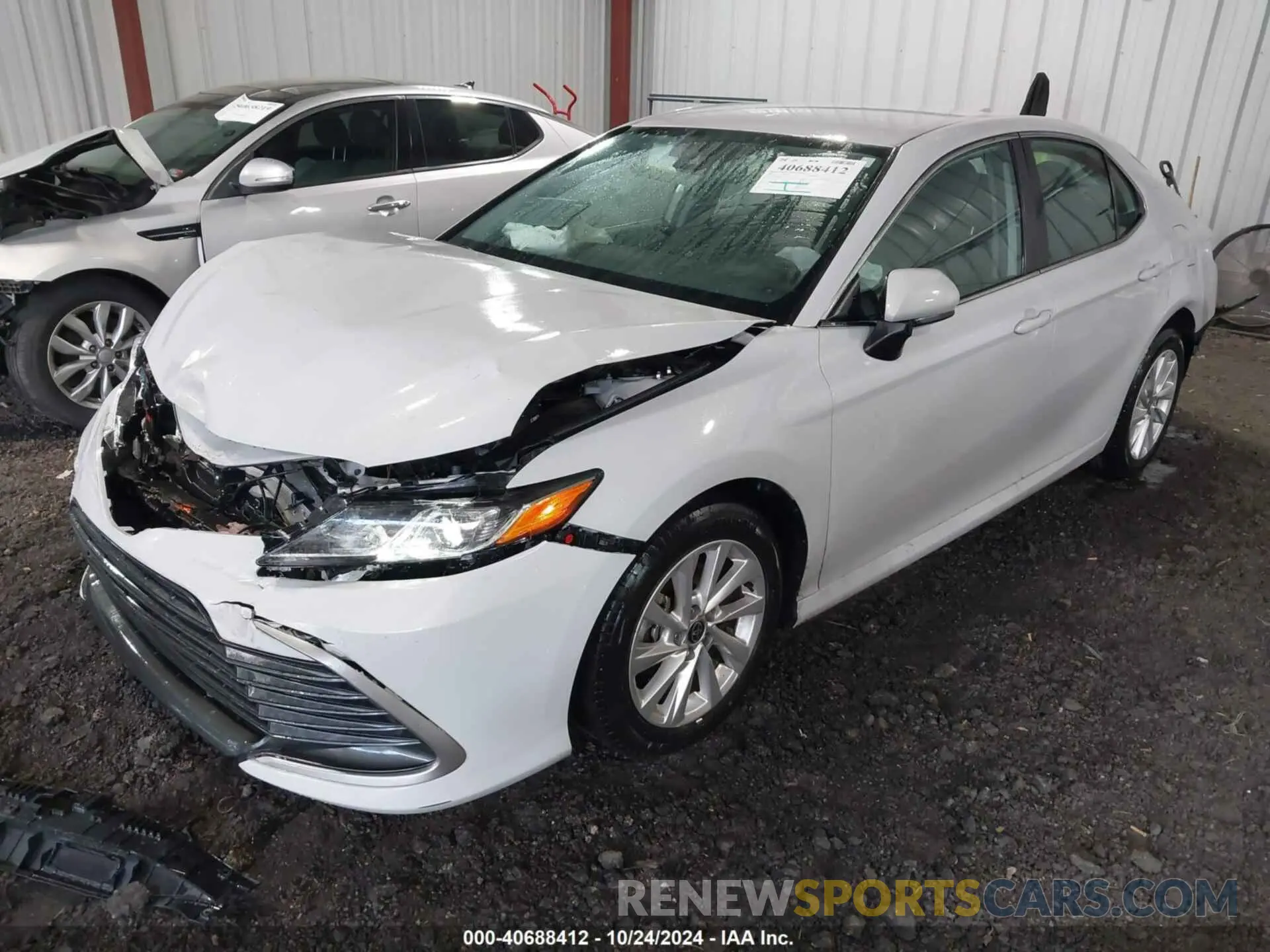 2 Photograph of a damaged car 4T1C11BK3PU103989 TOYOTA CAMRY 2023
