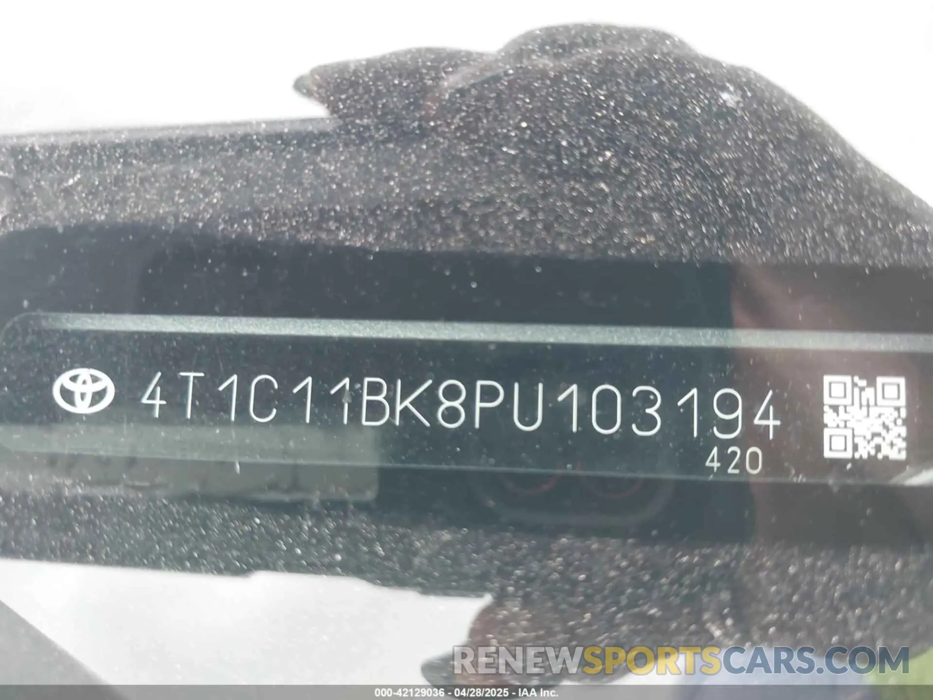 9 Фотография поврежденного автомобиля 4T1C11BK8PU103194 TOYOTA CAMRY 2023