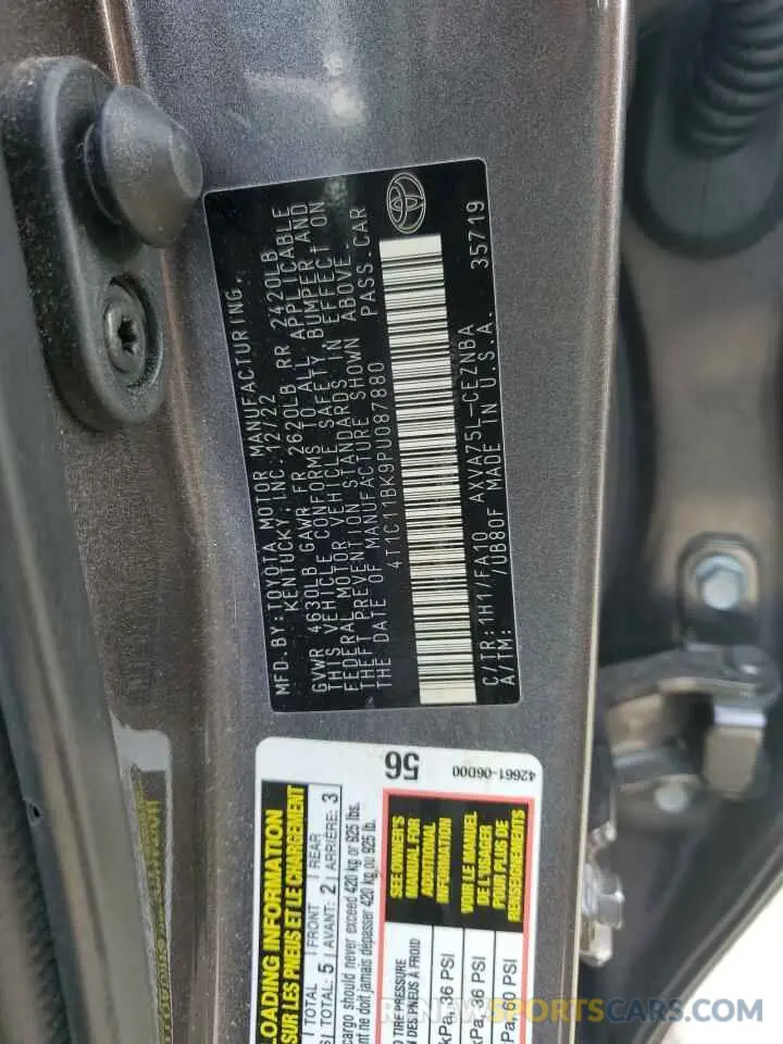 14 Photograph of a damaged car 4T1C11BK9PU087880 TOYOTA CAMRY 2023