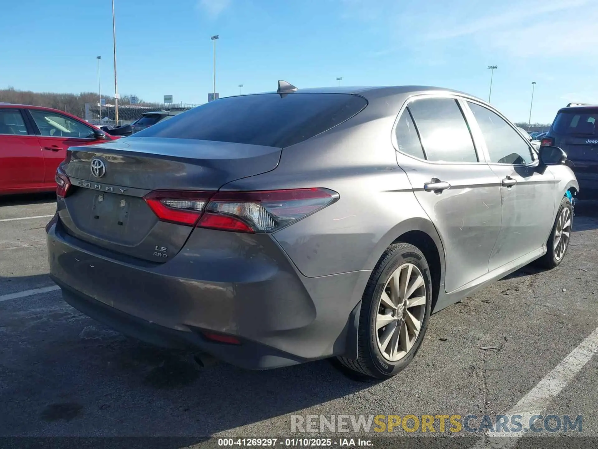 4 Photograph of a damaged car 4T1C11BK9PU102684 TOYOTA CAMRY 2023