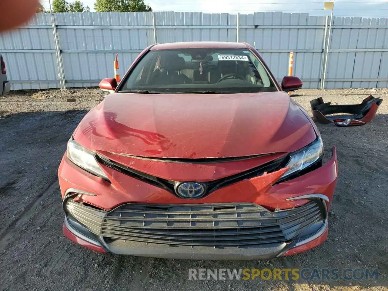 5 Photograph of a damaged car 4T1C31AK3PU056717 TOYOTA CAMRY 2023