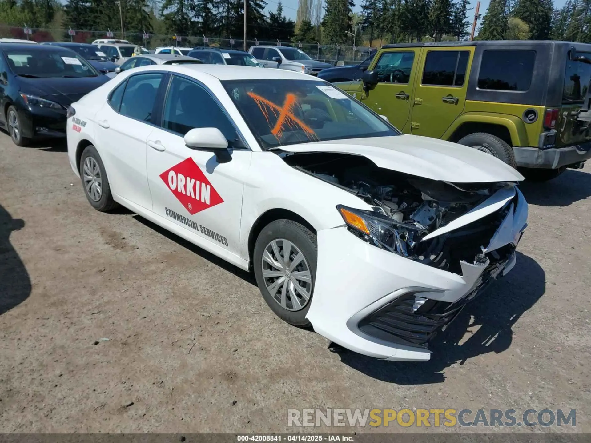 1 Photograph of a damaged car 4T1C31AK6PU619355 TOYOTA CAMRY 2023