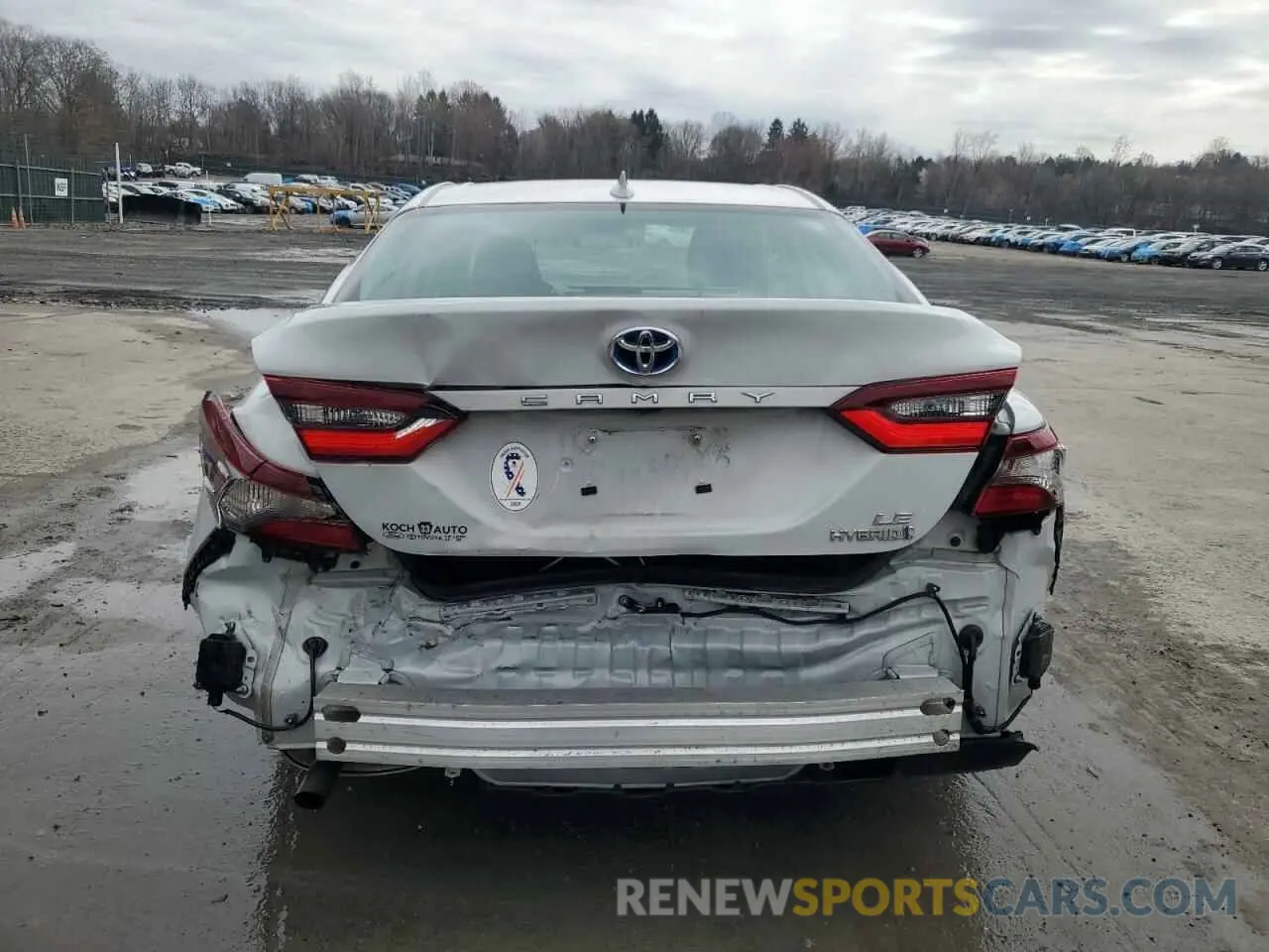 6 Фотография поврежденного автомобиля 4T1C31AK9PU054390 TOYOTA CAMRY 2023