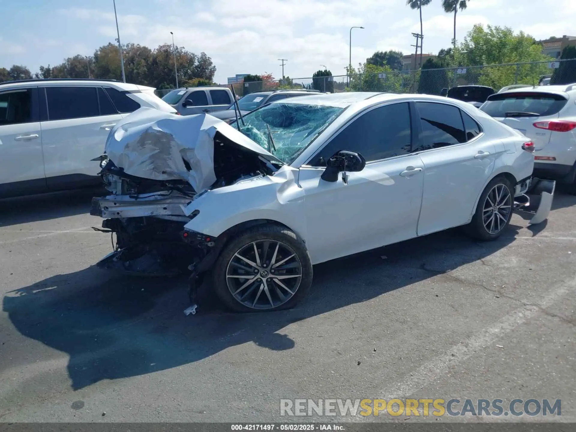 2 Photograph of a damaged car 4T1F11AK0PU754916 TOYOTA CAMRY 2023