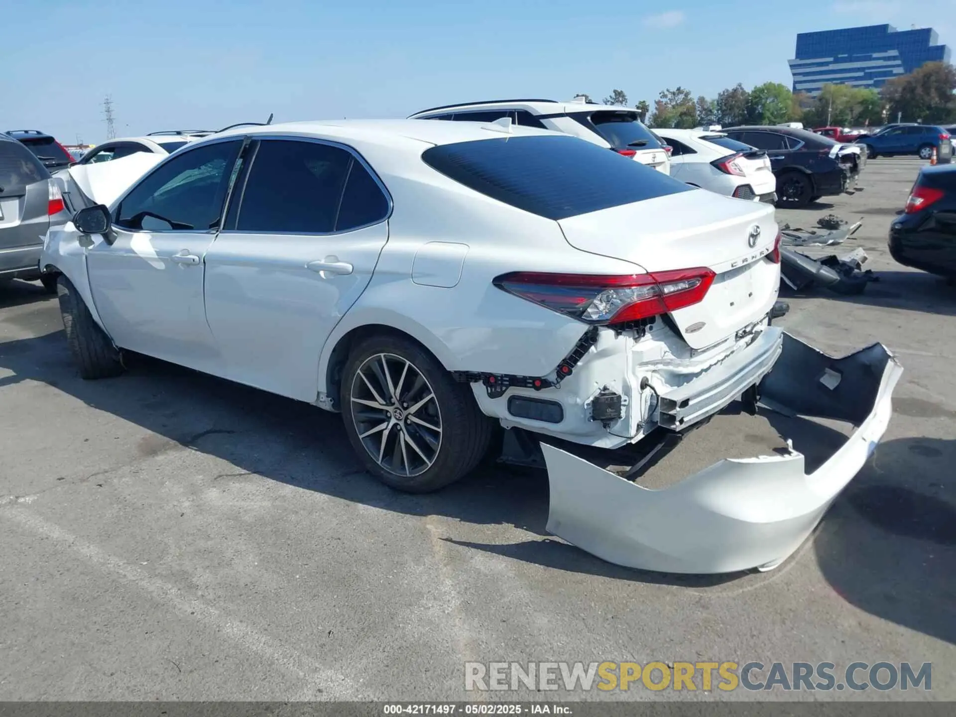 3 Photograph of a damaged car 4T1F11AK0PU754916 TOYOTA CAMRY 2023
