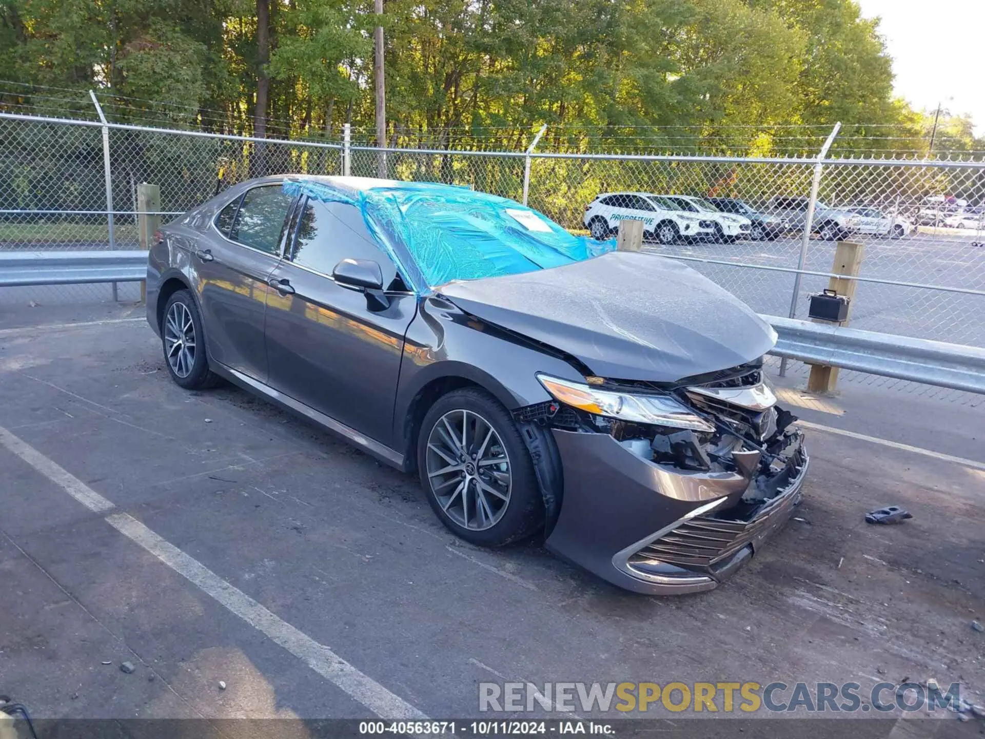 1 Photograph of a damaged car 4T1F11AK2PU731332 TOYOTA CAMRY 2023