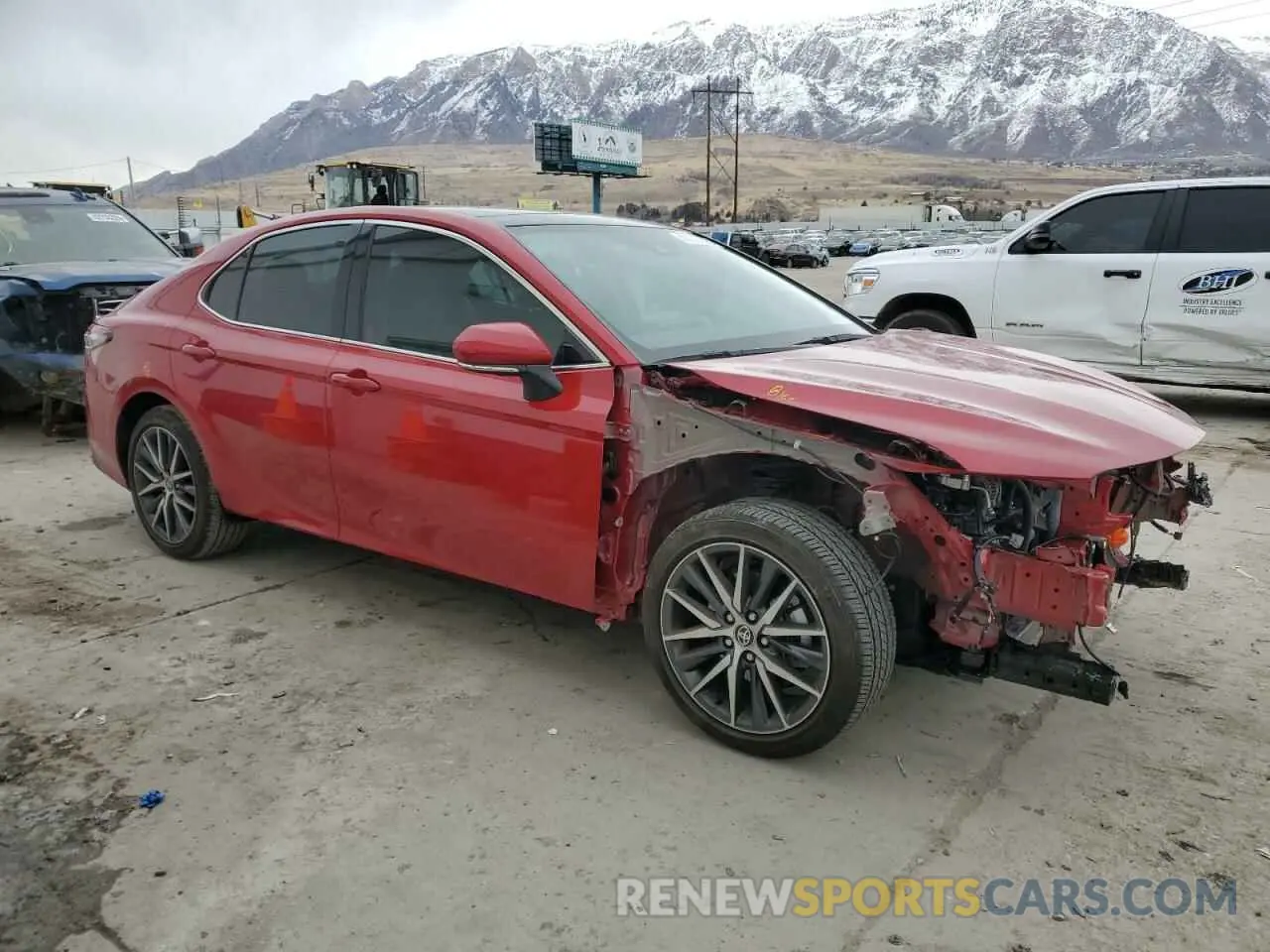 4 Photograph of a damaged car 4T1F11AK5PU116628 TOYOTA CAMRY 2023
