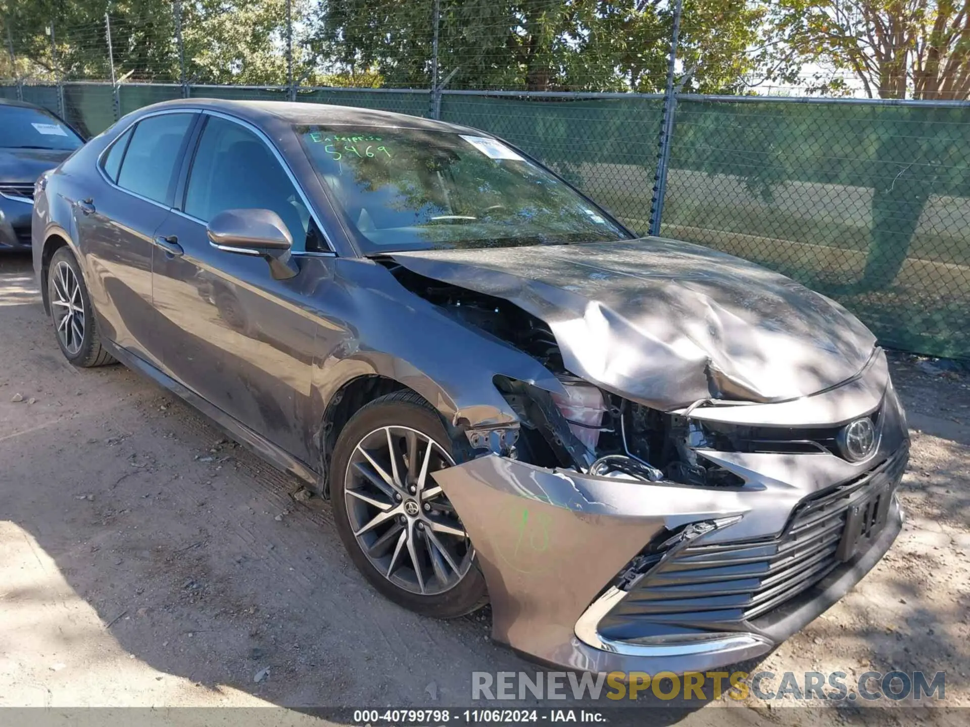 1 Photograph of a damaged car 4T1F11AK7PU784544 TOYOTA CAMRY 2023