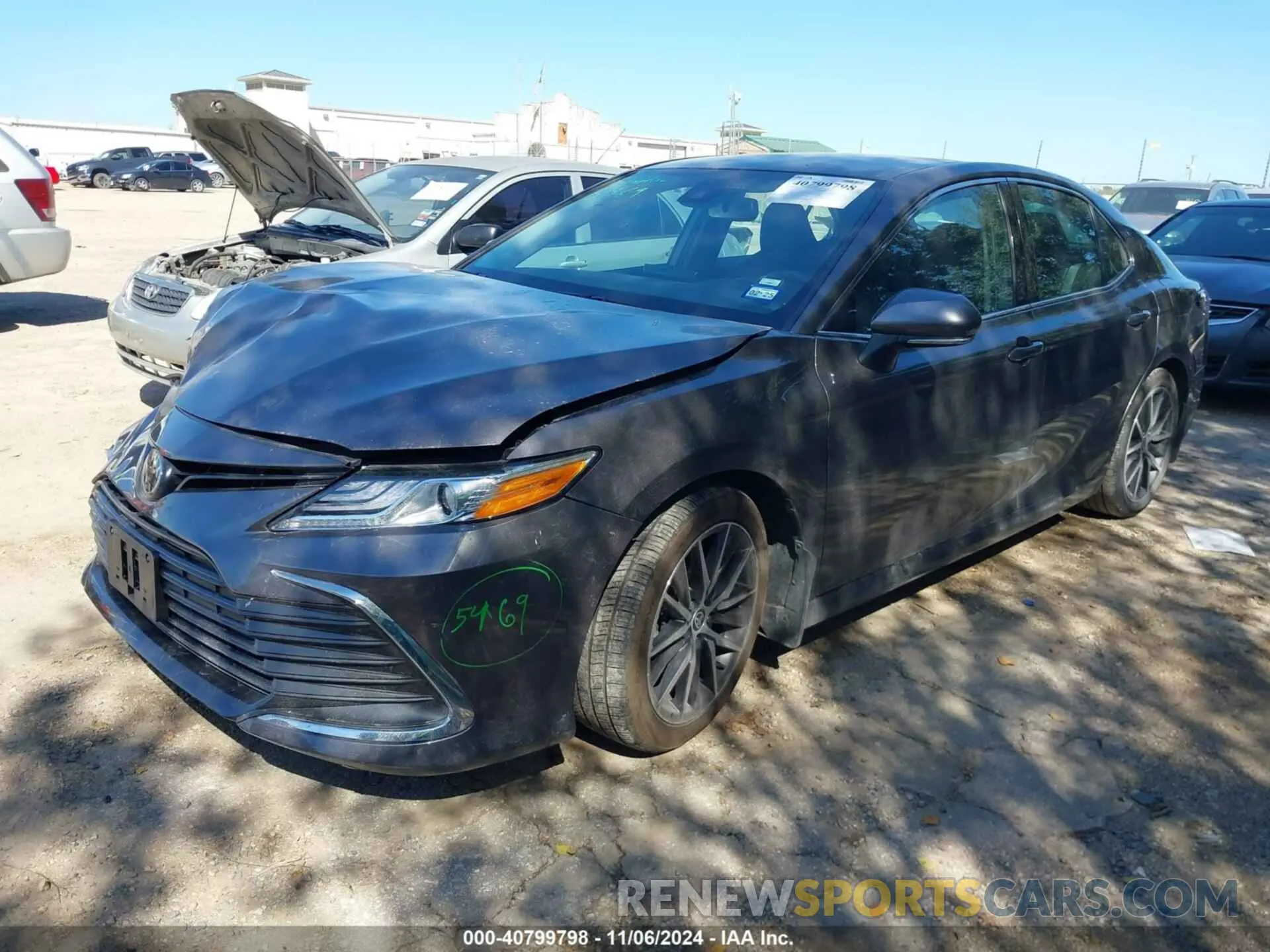 2 Photograph of a damaged car 4T1F11AK7PU784544 TOYOTA CAMRY 2023