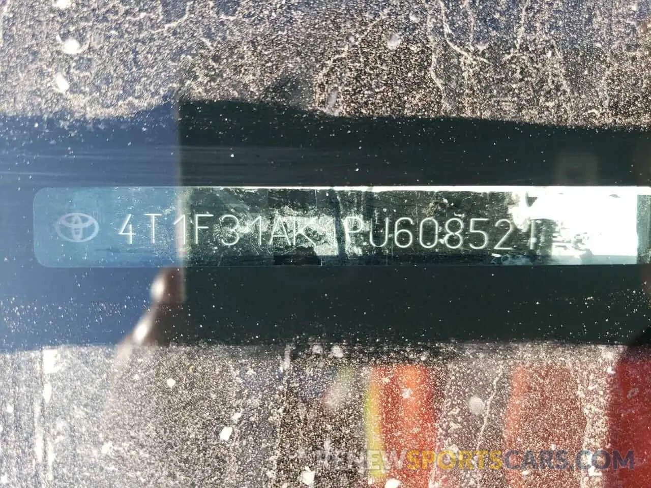 12 Фотография поврежденного автомобиля 4T1F31AK1PU608521 TOYOTA CAMRY 2023