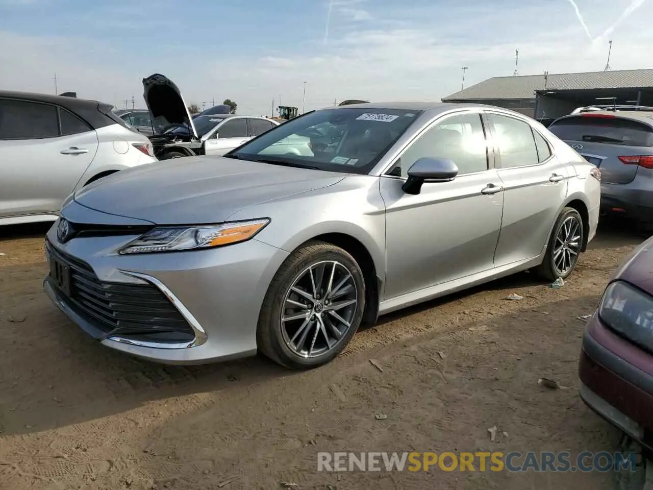 1 Photograph of a damaged car 4T1F31AK5PU604875 TOYOTA CAMRY 2023