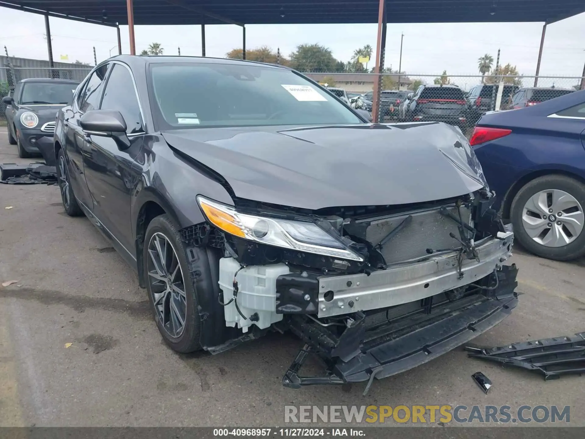 1 Photograph of a damaged car 4T1F31AK7PU607518 TOYOTA CAMRY 2023
