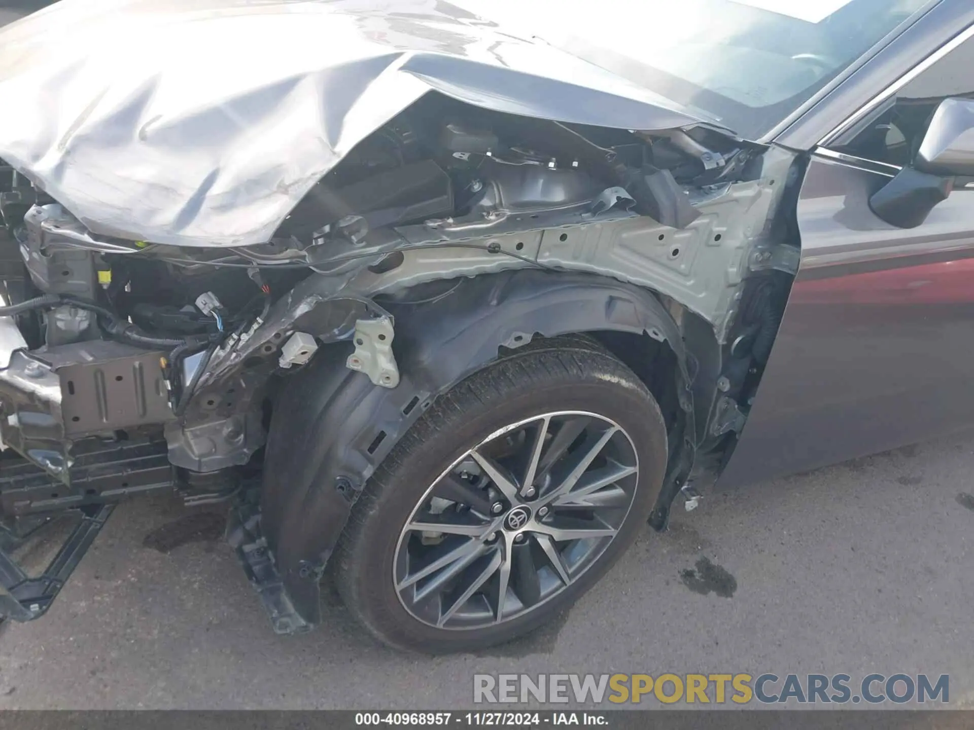 22 Photograph of a damaged car 4T1F31AK7PU607518 TOYOTA CAMRY 2023