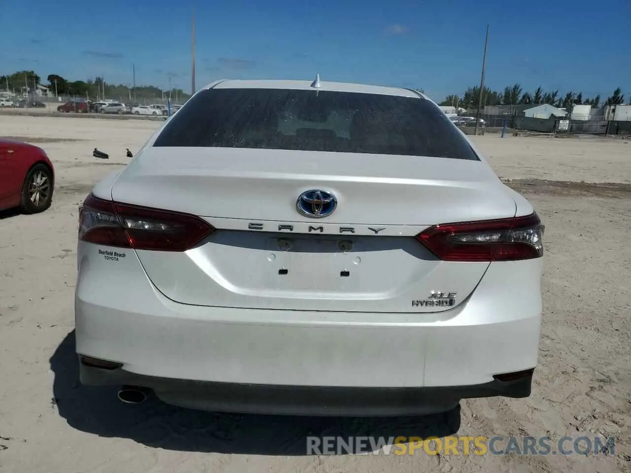 6 Фотография поврежденного автомобиля 4T1F31AK8PU606880 TOYOTA CAMRY 2023