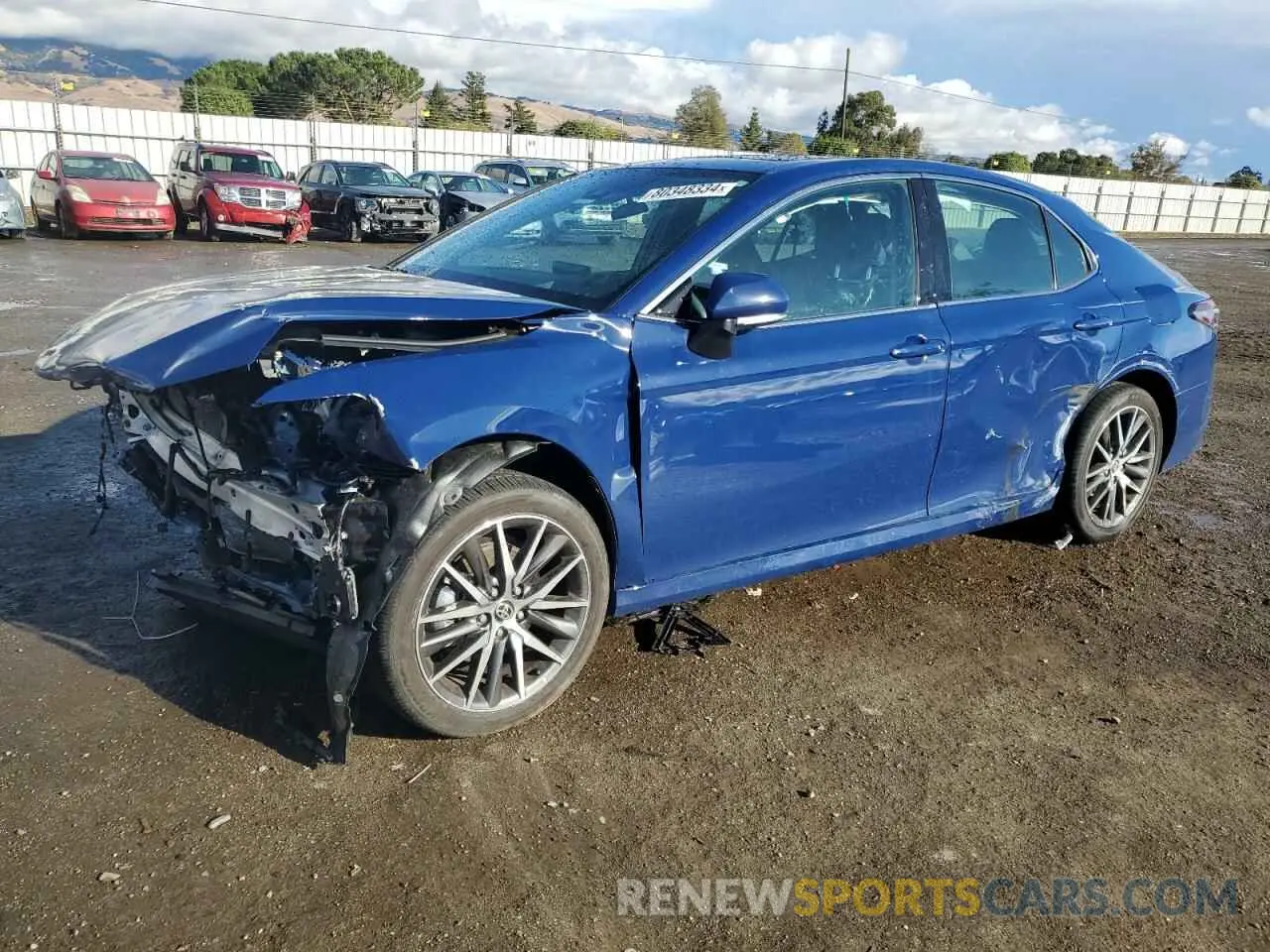 1 Photograph of a damaged car 4T1F31AK9PU051843 TOYOTA CAMRY 2023