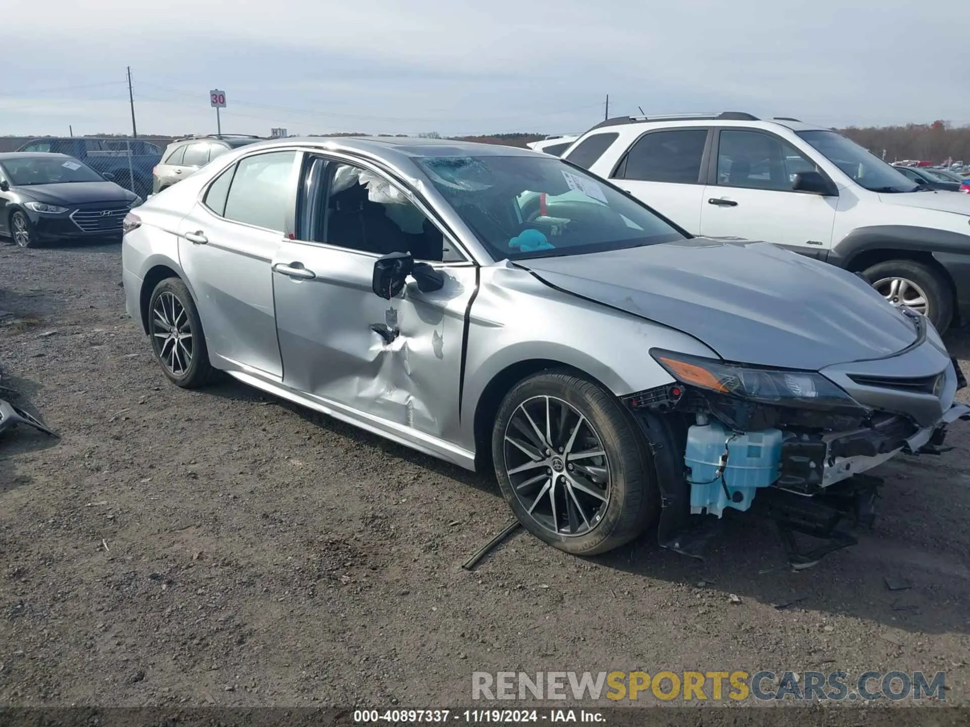 1 Photograph of a damaged car 4T1G11AK0PU729678 TOYOTA CAMRY 2023