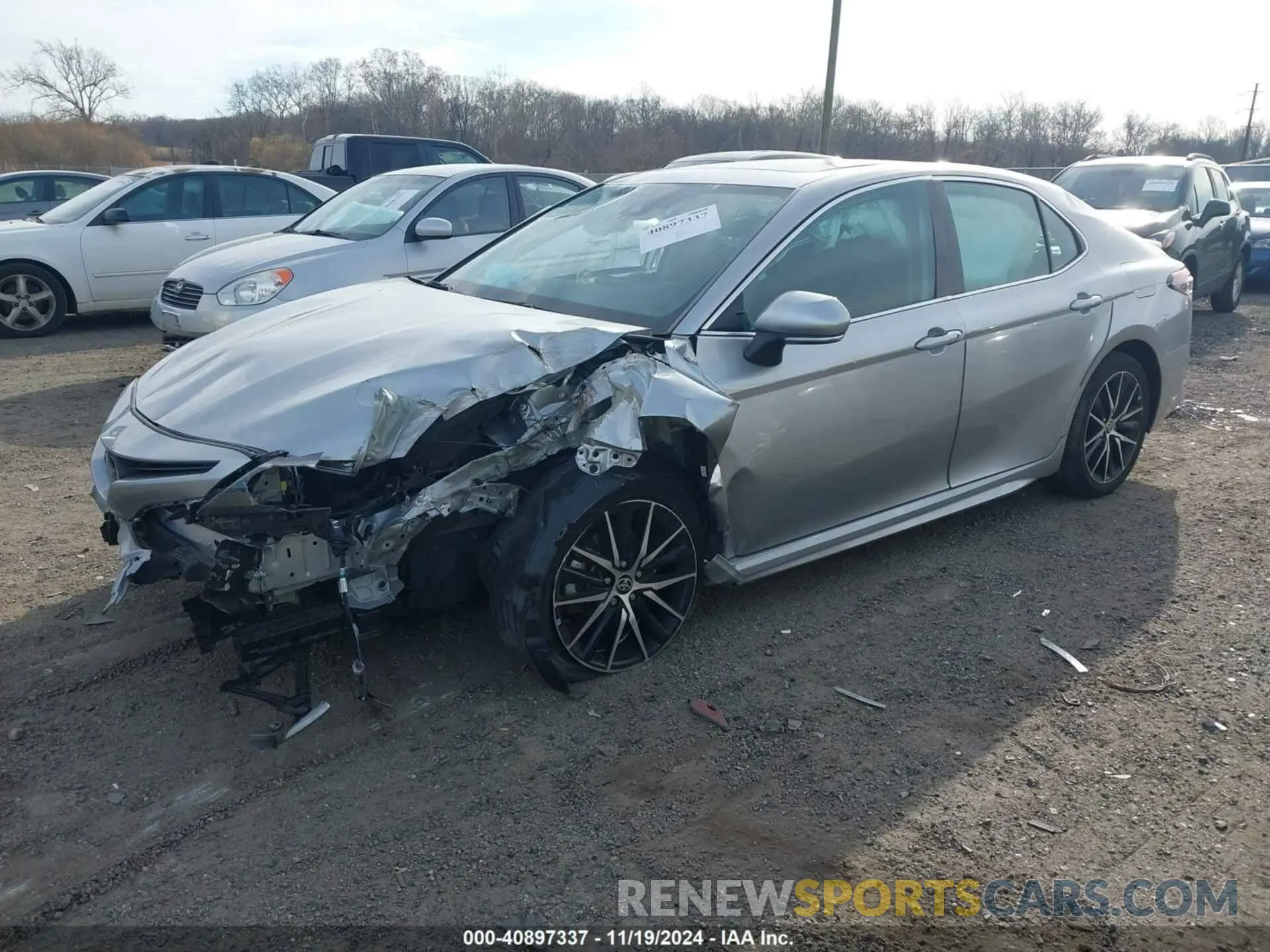 2 Photograph of a damaged car 4T1G11AK0PU729678 TOYOTA CAMRY 2023