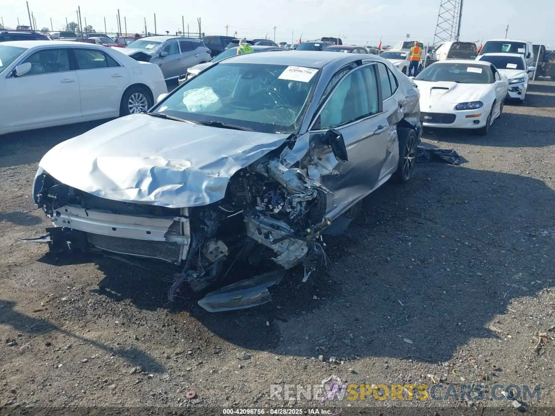 2 Photograph of a damaged car 4T1G11AK1PU728071 TOYOTA CAMRY 2023