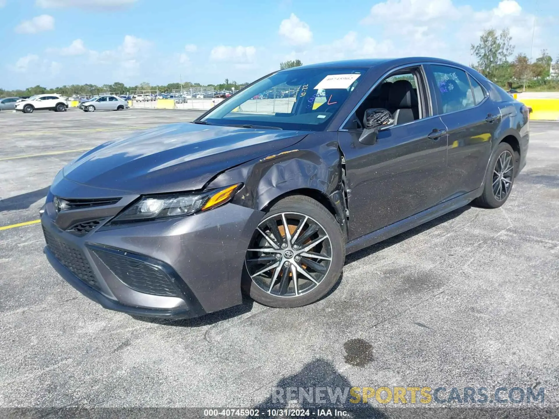 2 Photograph of a damaged car 4T1G11AK1PU740026 TOYOTA CAMRY 2023