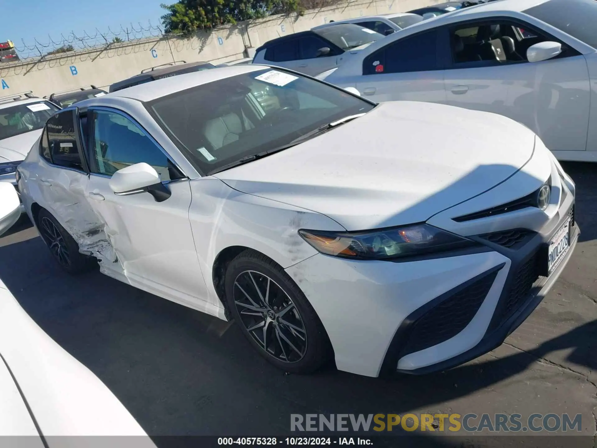 1 Photograph of a damaged car 4T1G11AK1PU744819 TOYOTA CAMRY 2023