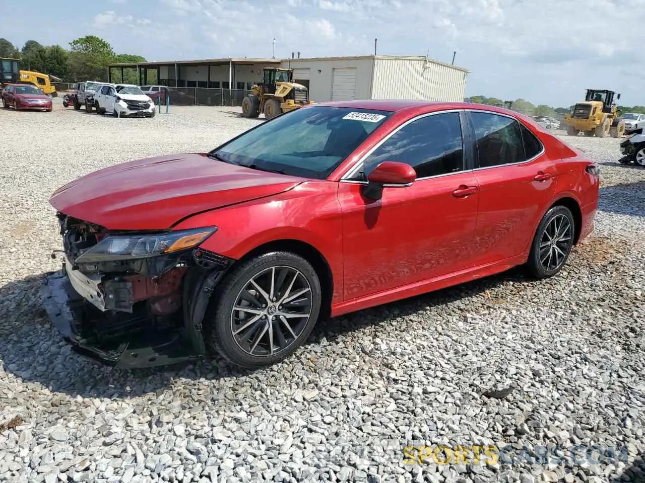 1 Photograph of a damaged car 4T1G11AK2PU163376 TOYOTA CAMRY 2023