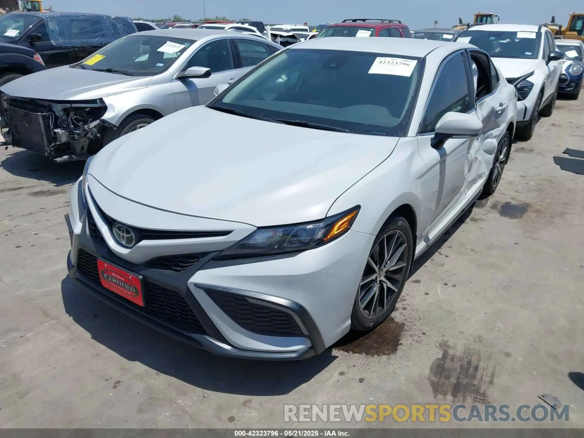 2 Photograph of a damaged car 4T1G11AK2PU171610 TOYOTA CAMRY 2023
