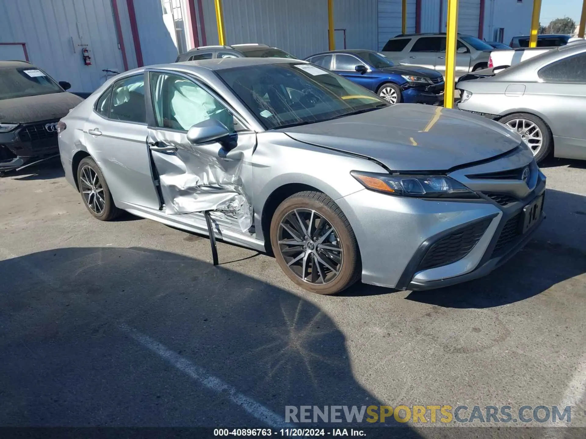1 Photograph of a damaged car 4T1G11AK2PU740245 TOYOTA CAMRY 2023
