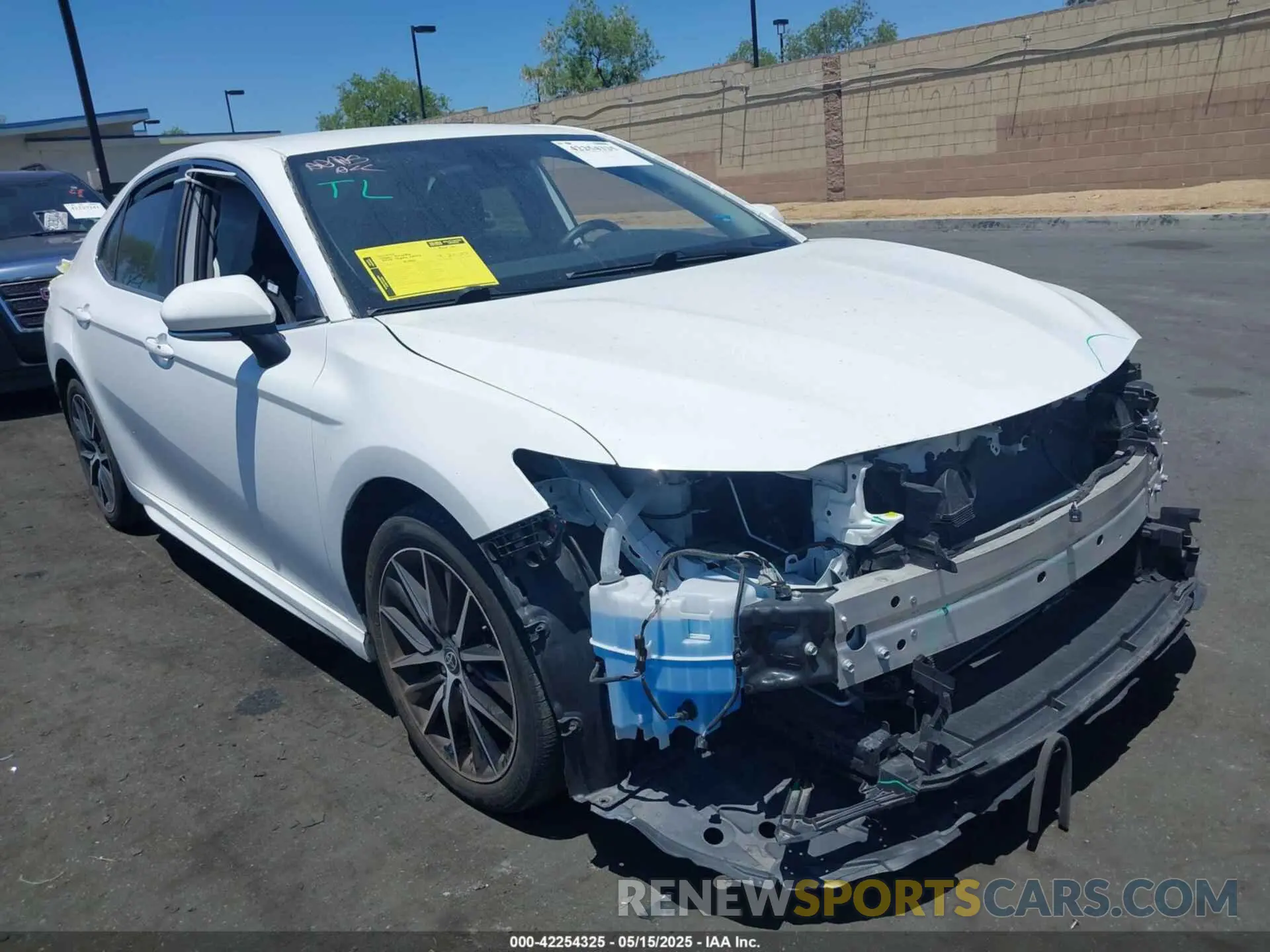 1 Photograph of a damaged car 4T1G11AK2PU826154 TOYOTA CAMRY 2023