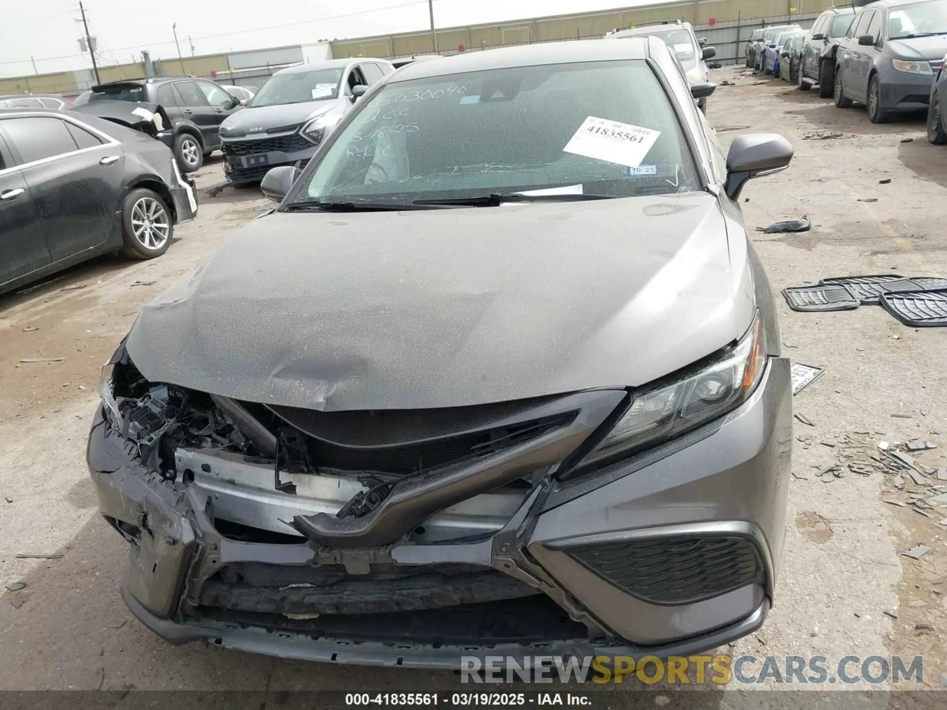 12 Photograph of a damaged car 4T1G11AK3PU721350 TOYOTA CAMRY 2023