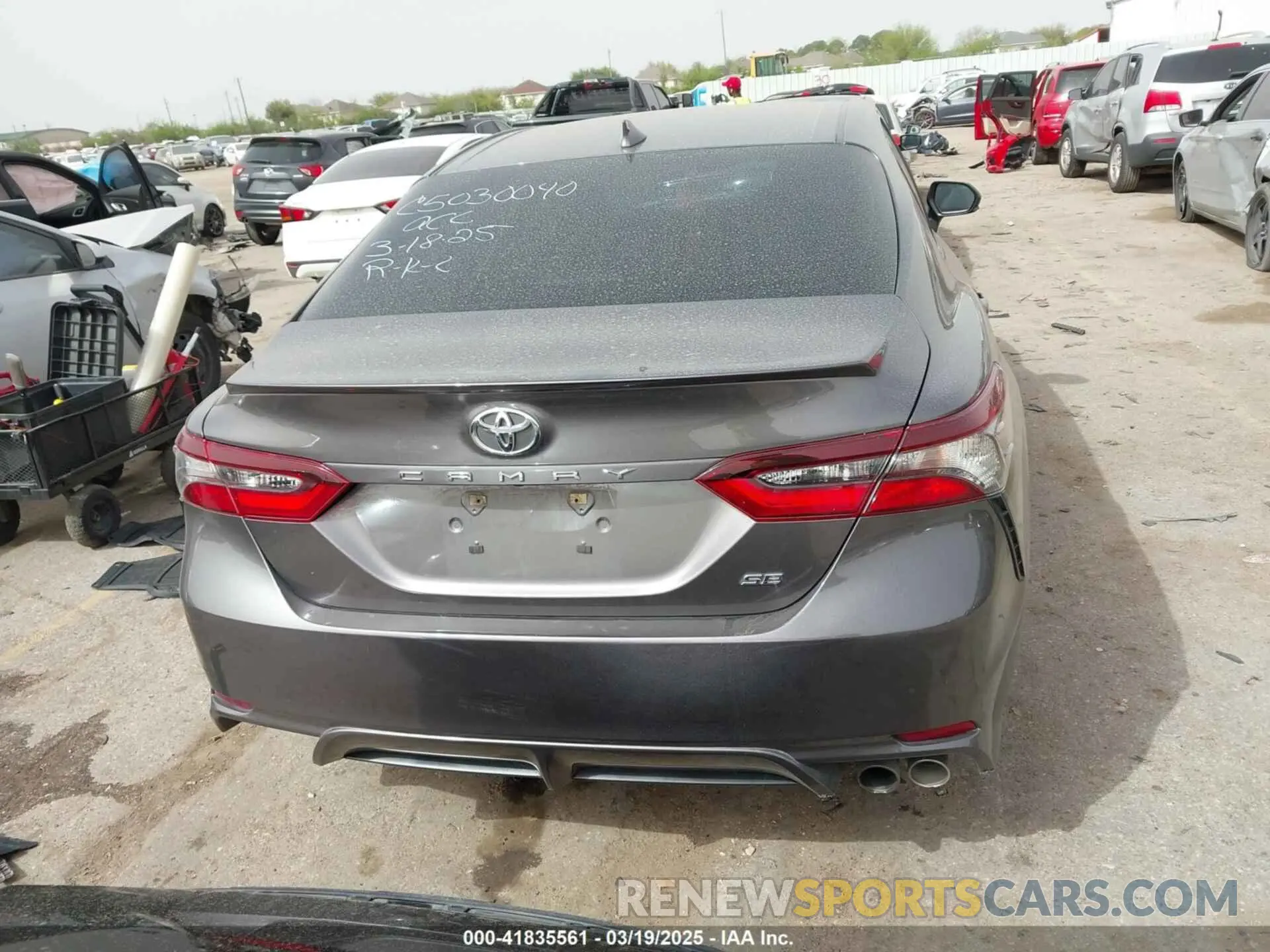 16 Photograph of a damaged car 4T1G11AK3PU721350 TOYOTA CAMRY 2023