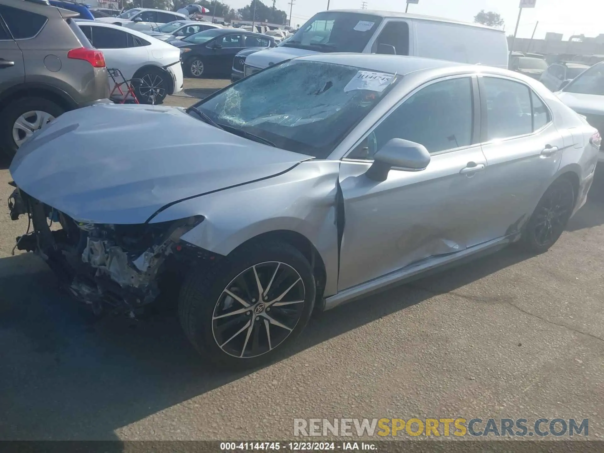 2 Photograph of a damaged car 4T1G11AK3PU738701 TOYOTA CAMRY 2023