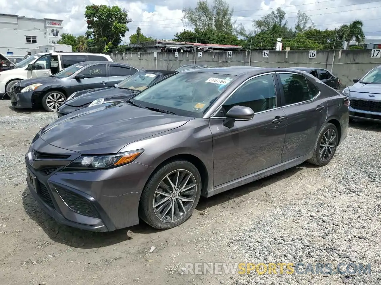 1 Photograph of a damaged car 4T1G11AK3PU740755 TOYOTA CAMRY 2023