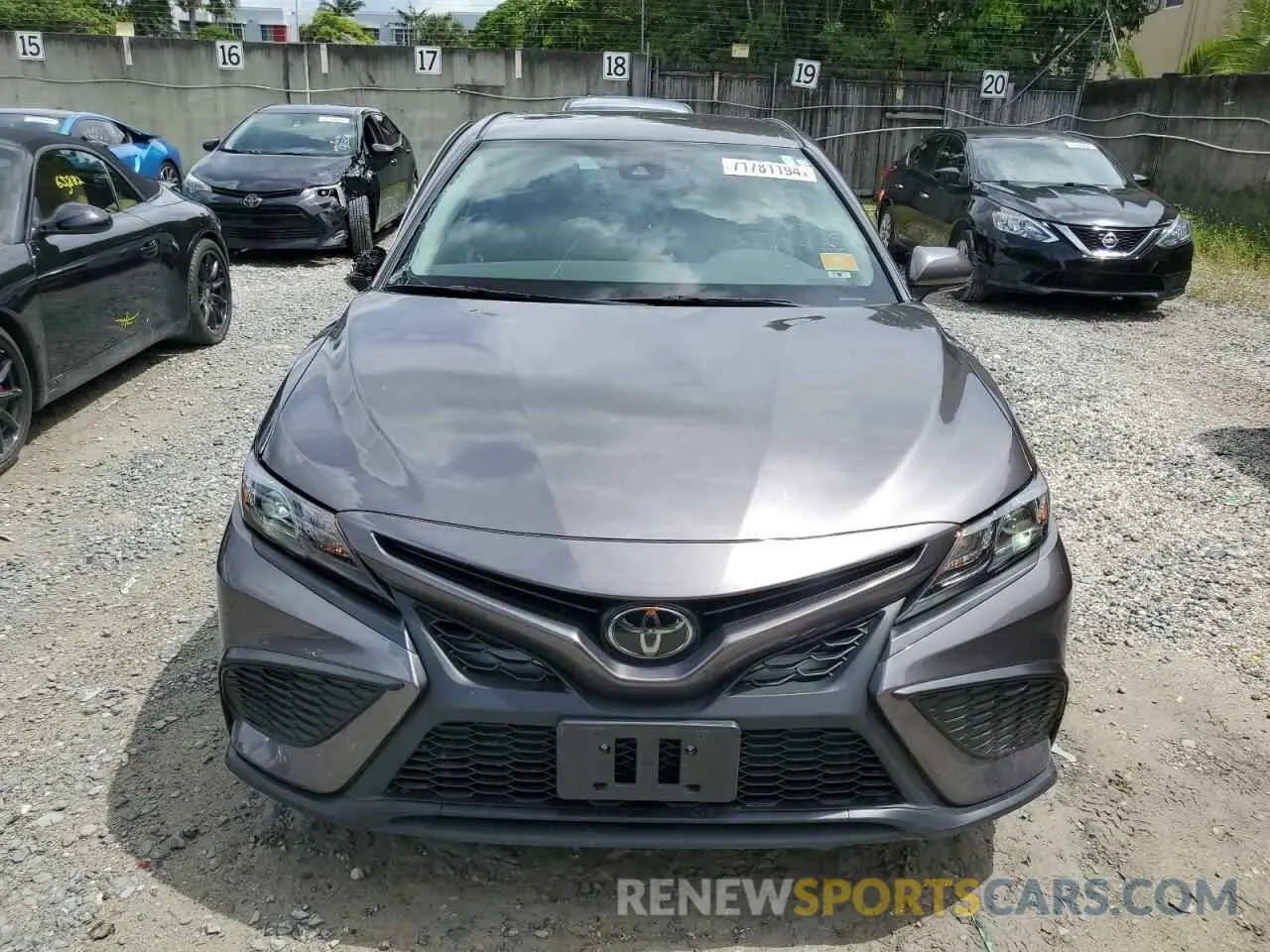 5 Photograph of a damaged car 4T1G11AK3PU740755 TOYOTA CAMRY 2023