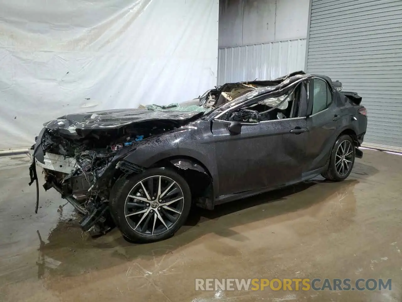 1 Photograph of a damaged car 4T1G11AK3PU837387 TOYOTA CAMRY 2023