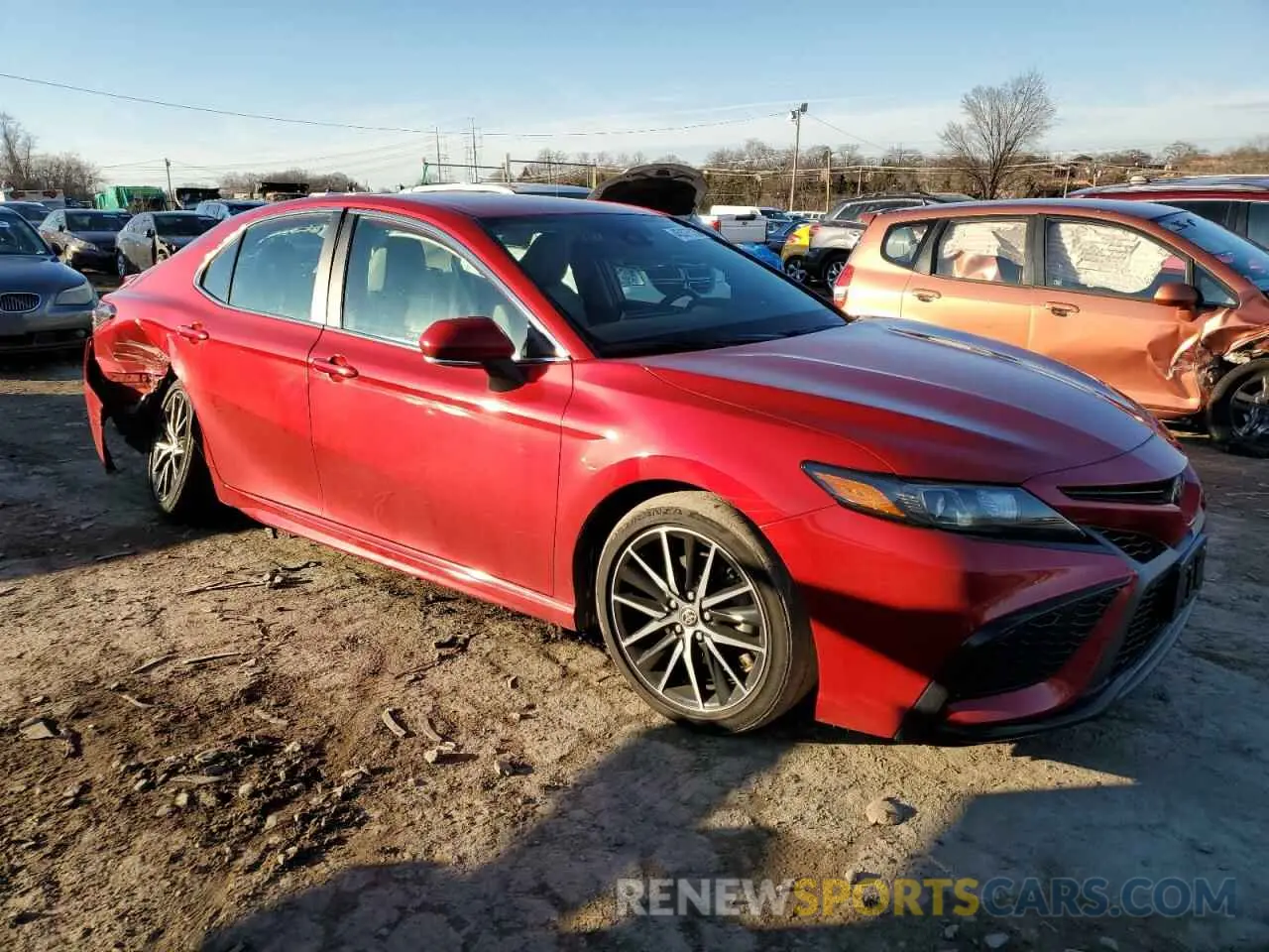 4 Фотография поврежденного автомобиля 4T1G11AK4PU097672 TOYOTA CAMRY 2023