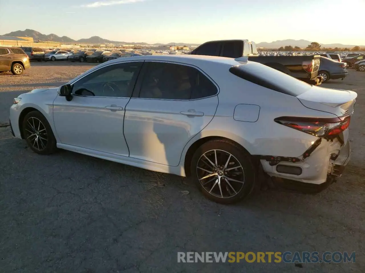 2 Photograph of a damaged car 4T1G11AK4PU136003 TOYOTA CAMRY 2023
