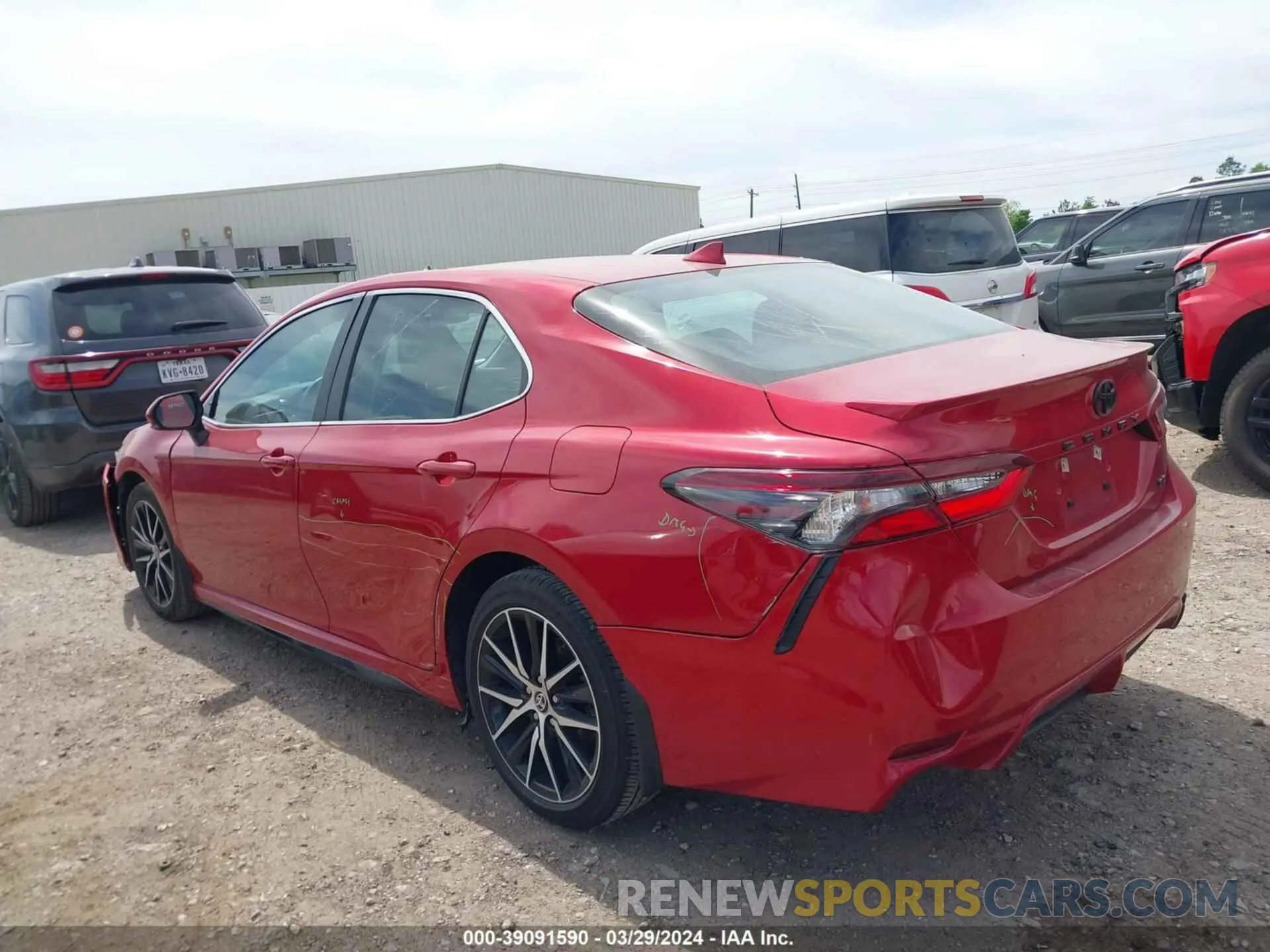 3 Photograph of a damaged car 4T1G11AK4PU163346 TOYOTA CAMRY 2023