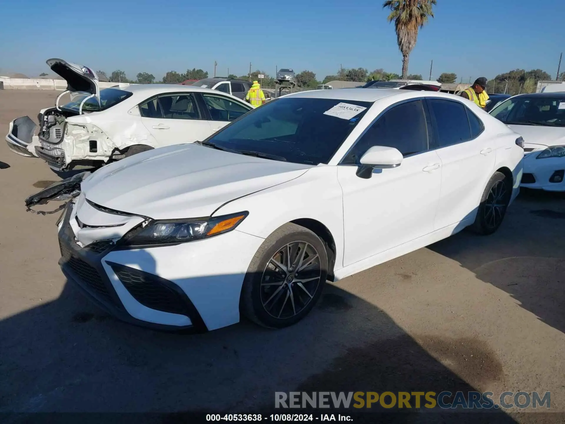 2 Photograph of a damaged car 4T1G11AK4PU808108 TOYOTA CAMRY 2023