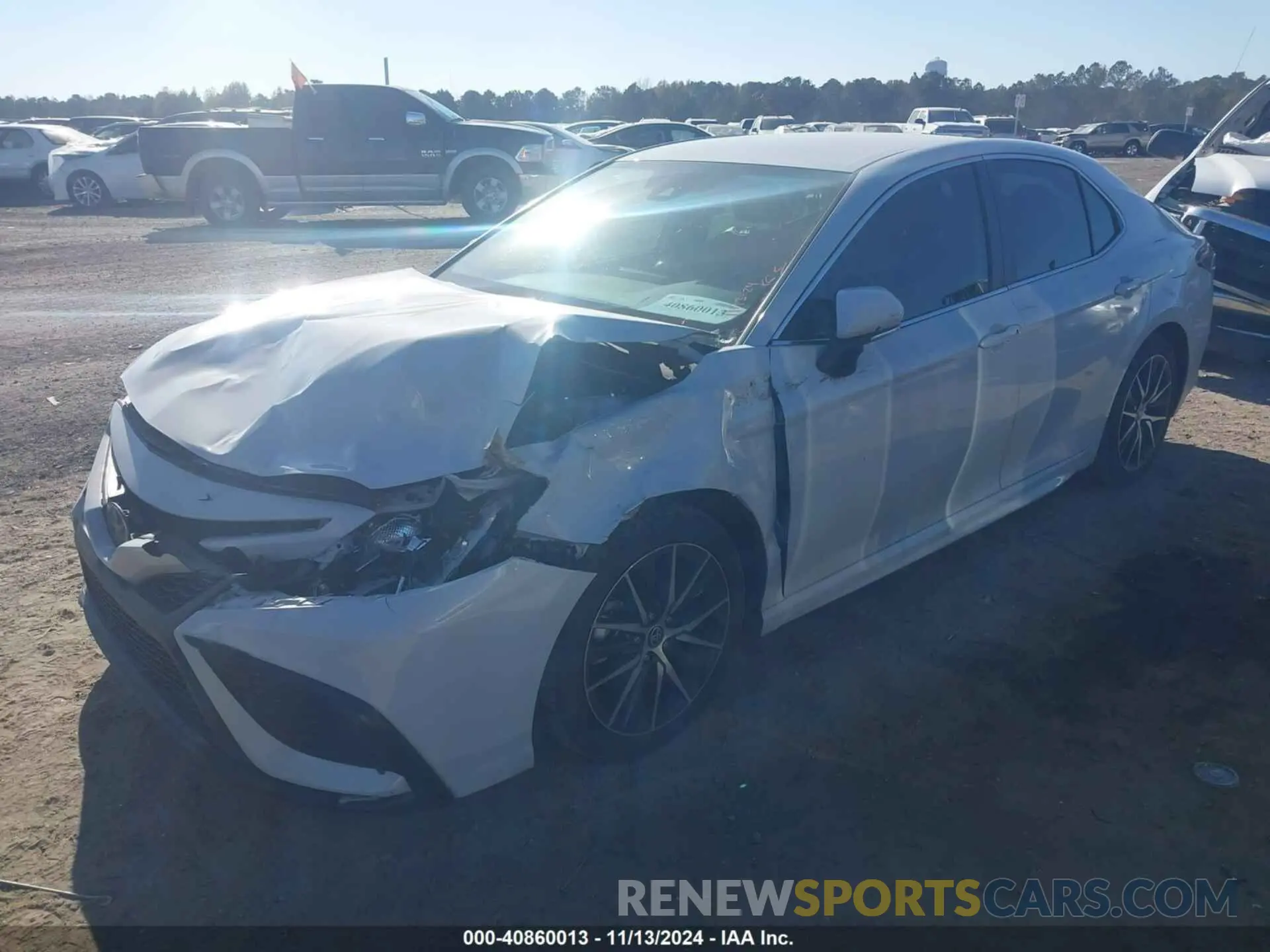 2 Photograph of a damaged car 4T1G11AK5PU096501 TOYOTA CAMRY 2023