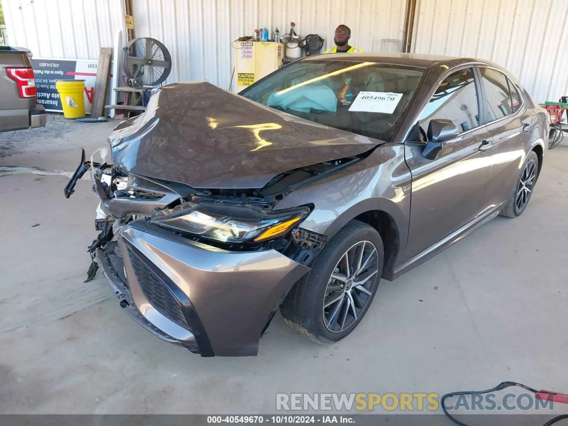 2 Photograph of a damaged car 4T1G11AK5PU811888 TOYOTA CAMRY 2023