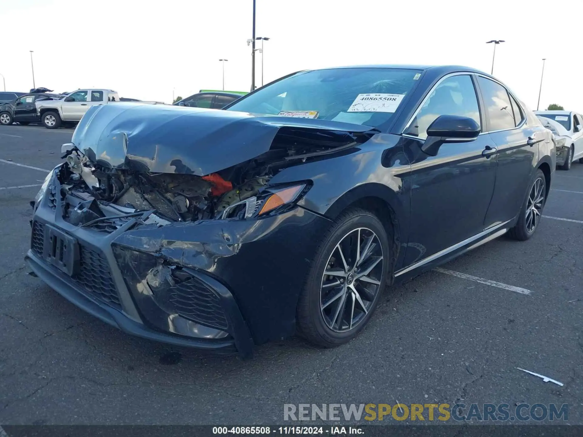 2 Photograph of a damaged car 4T1G11AK6PU101916 TOYOTA CAMRY 2023