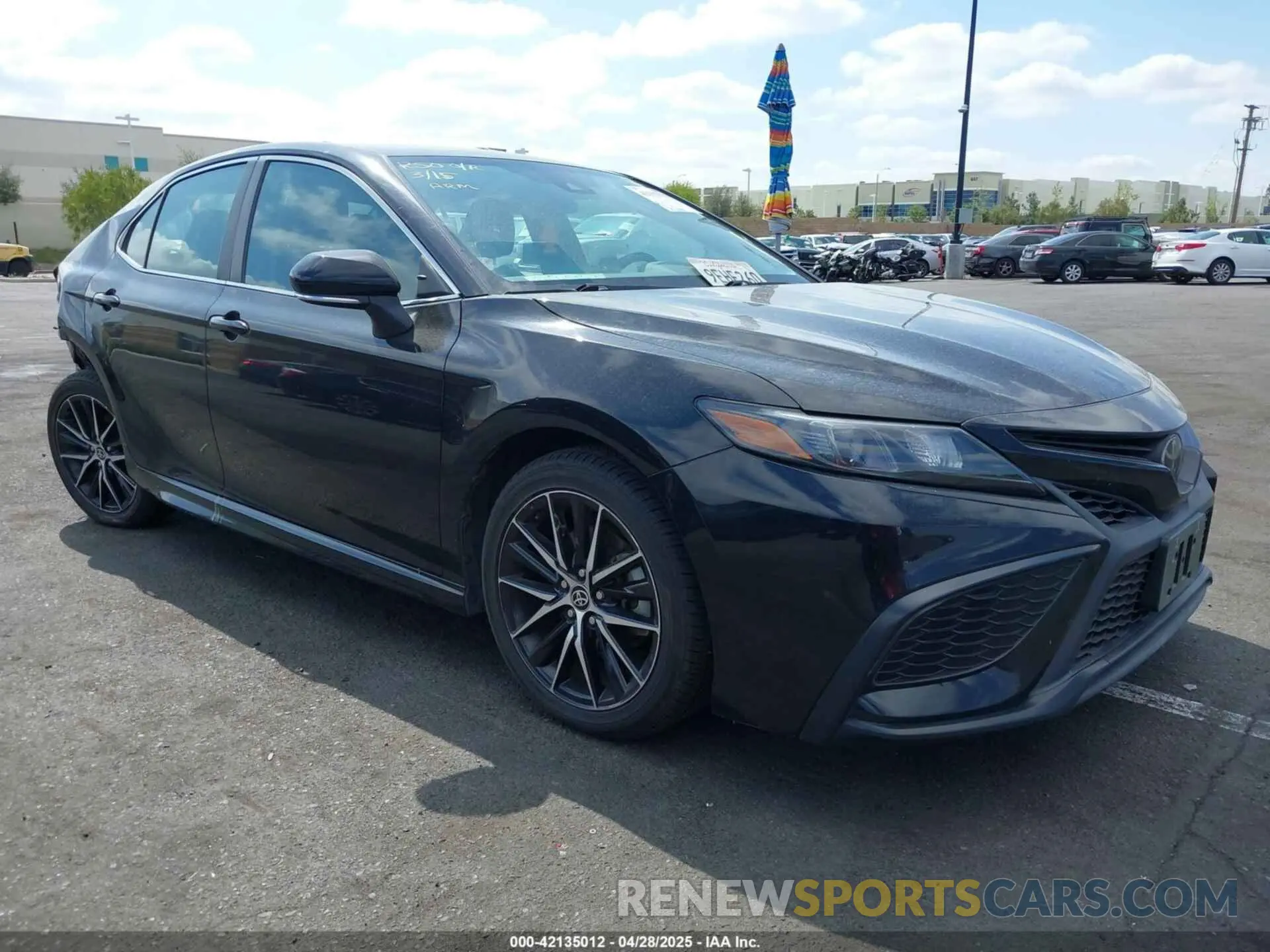 1 Photograph of a damaged car 4T1G11AK6PU114259 TOYOTA CAMRY 2023